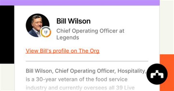 Bill Wilson (chief) Biography, Age, Height, Wife, Net Worth and Family
