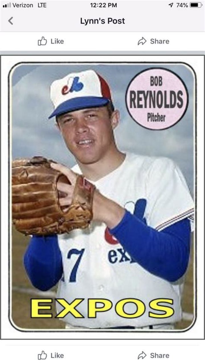 Bob Reynolds (baseball) Biography, Age, Height, Wife, Net Worth and Family