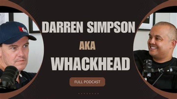 Darren "Whackhead" Simpson Biography, Age, Height, Wife, Net Worth, Family