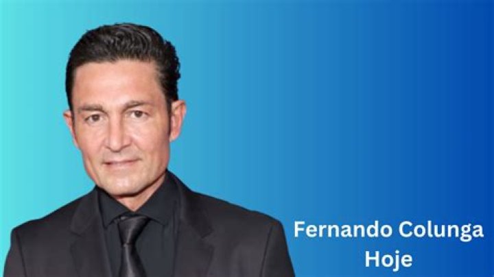Fernando Colunga Biography, Age, Height, Wife, Net Worth, Family