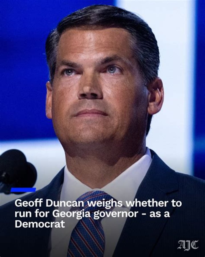 Geoff Duncan Biography, Age, Height, Wife, Net Worth, Family