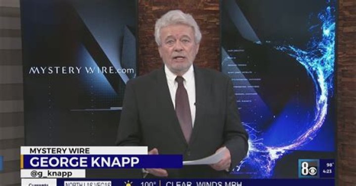 George Knapp (television journalist) biografía, edad, altura, esposo, net worth, familia