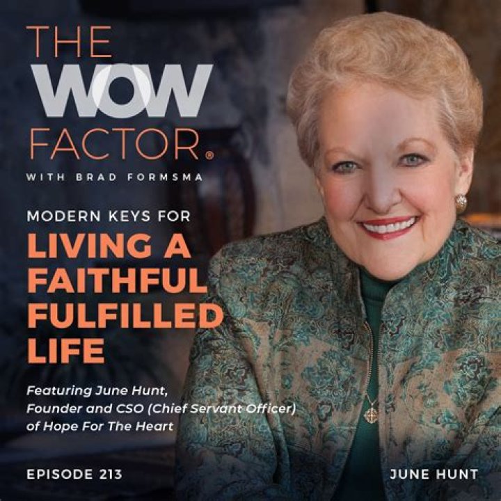 June Hunt biografía, edad, altura, esposa, net worth, familia