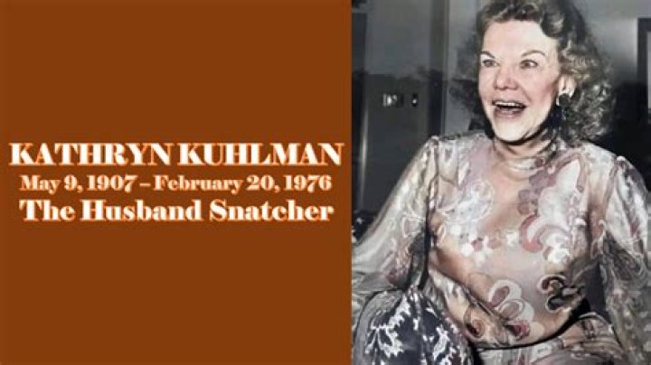 Kathryn Kuhlman biografía, edad, altura, esposa, net worth, familia