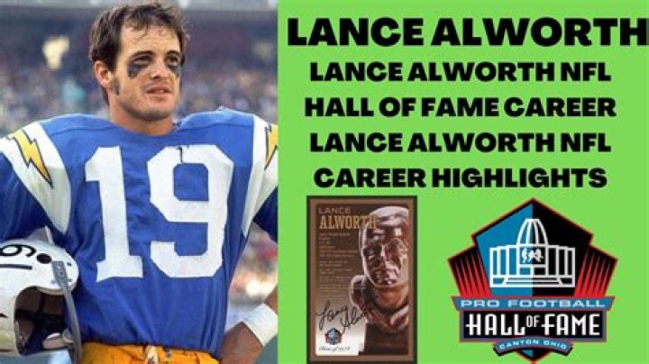 Lance Alworth Biography, Age, Height, Wife, Net Worth, Family