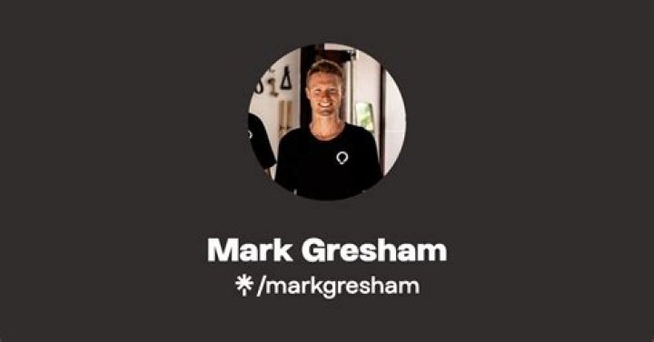 Mark Gresham Biography, Age, Height, Wife, Net Worth, Family