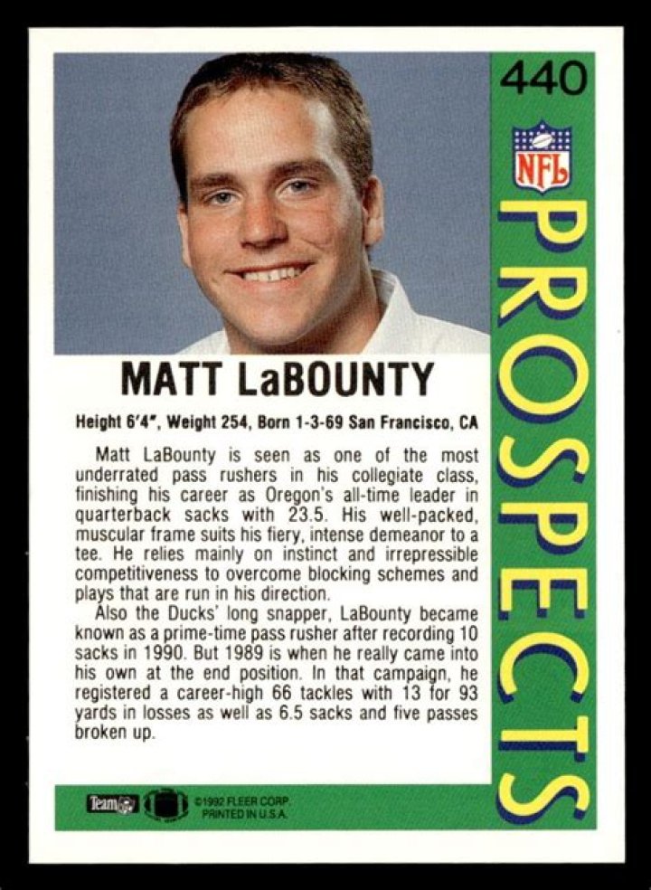 Matt LaBounty Biography, Age, Height, Wife, Net Worth, Family