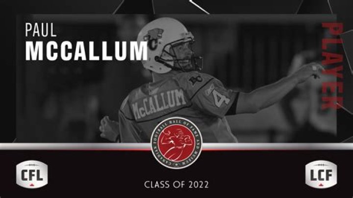 Paul McCallum Biography, Age, Height, Wife, Net Worth, Family