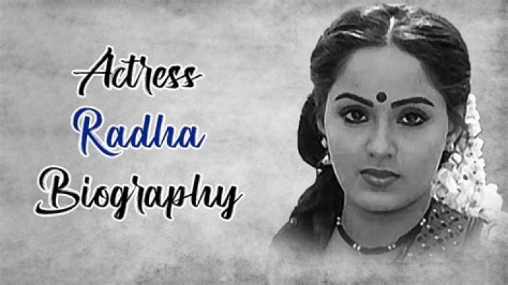 Raadhu Biography, Age, Height, Husband, Net Worth, Family