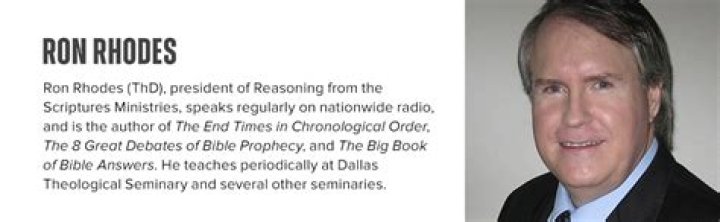 Ron Rhodes Biography, Age, Height, Wife, Net Worth and Family