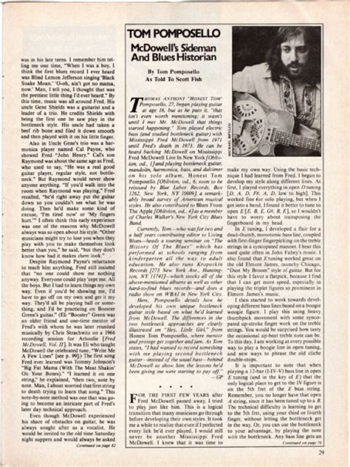 Tom Pomposello Biography, Age, Height, Wife, Net Worth and Family